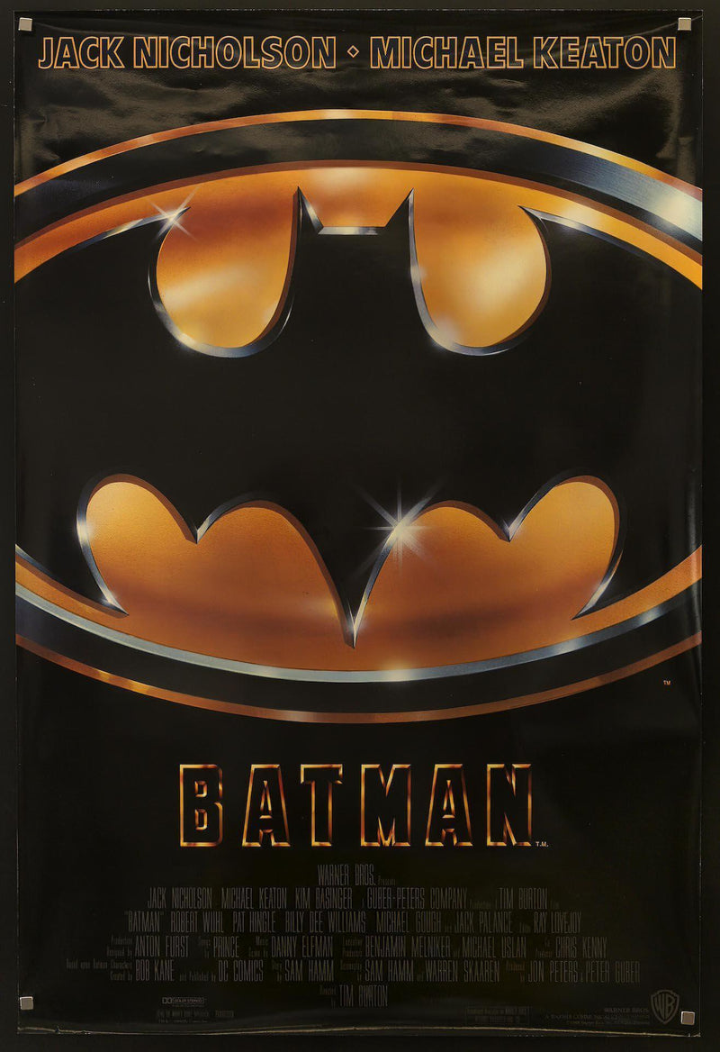 Batman 1 Sheet (27x41) Original Vintage Movie Poster
