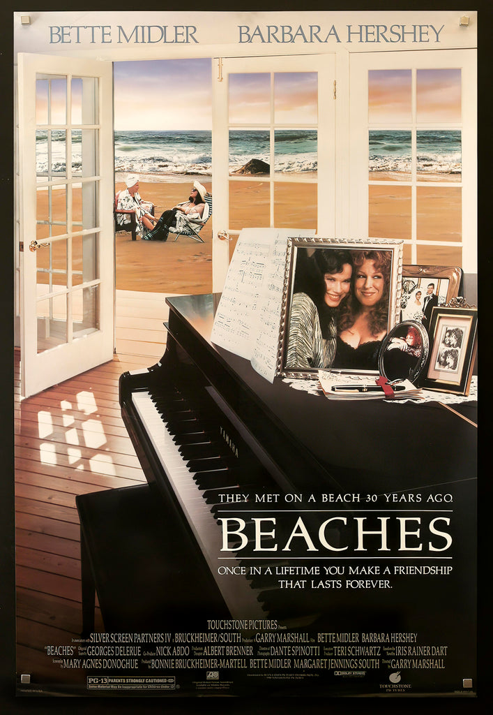 Beaches Original Vintage Movie Poster