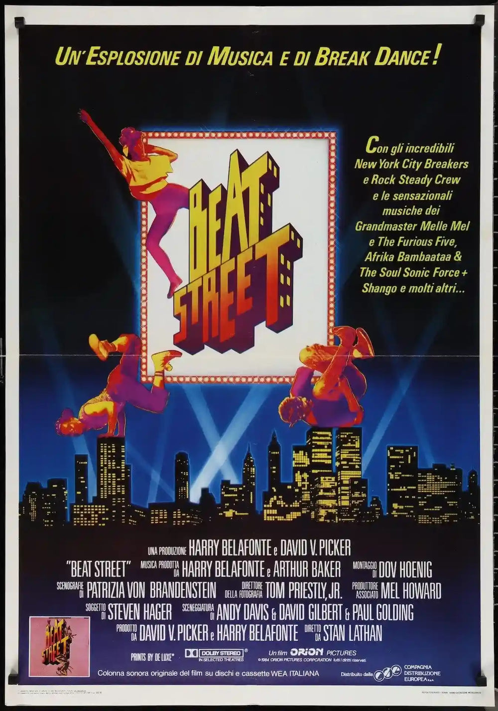 Beat Street Original Vintage Movie Poster