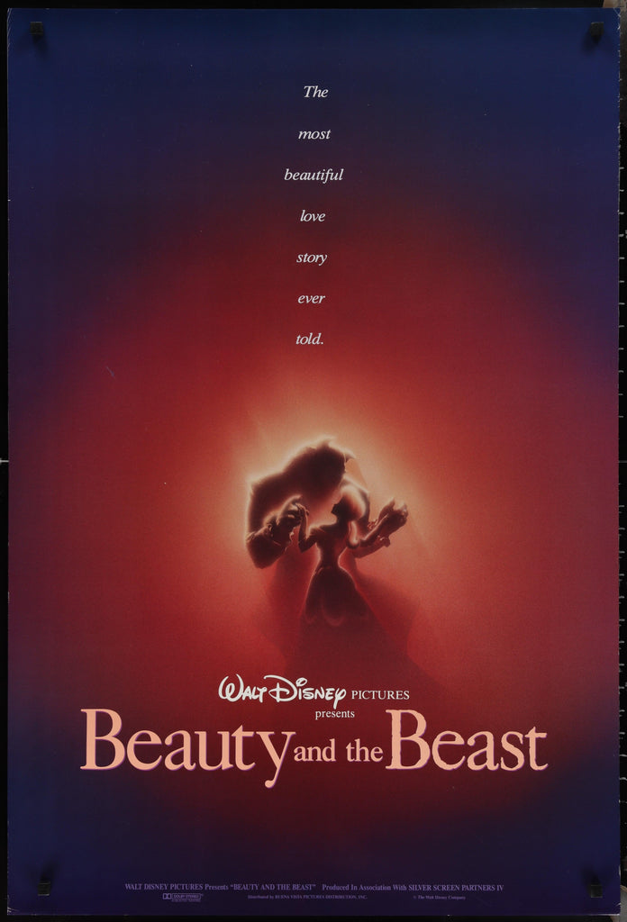 Beauty and the Beast Original Vintage Movie Poster