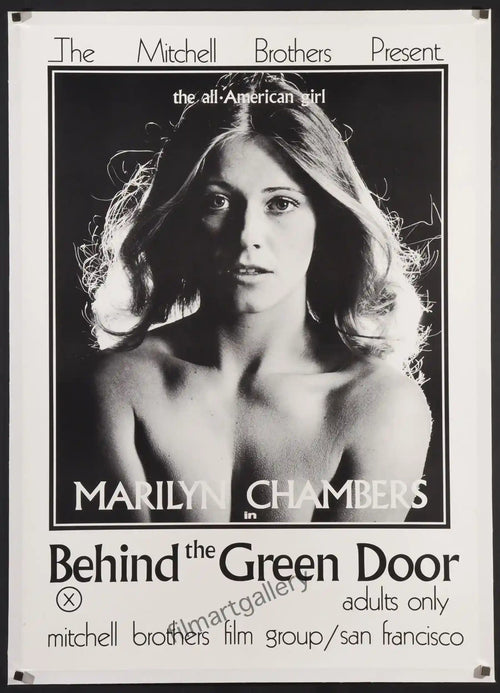 Behind the Green Door Original Vintage Movie Poster