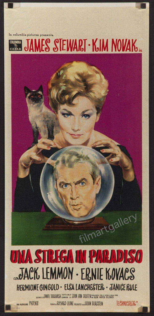Bell Book and Candle Original Vintage Movie Poster