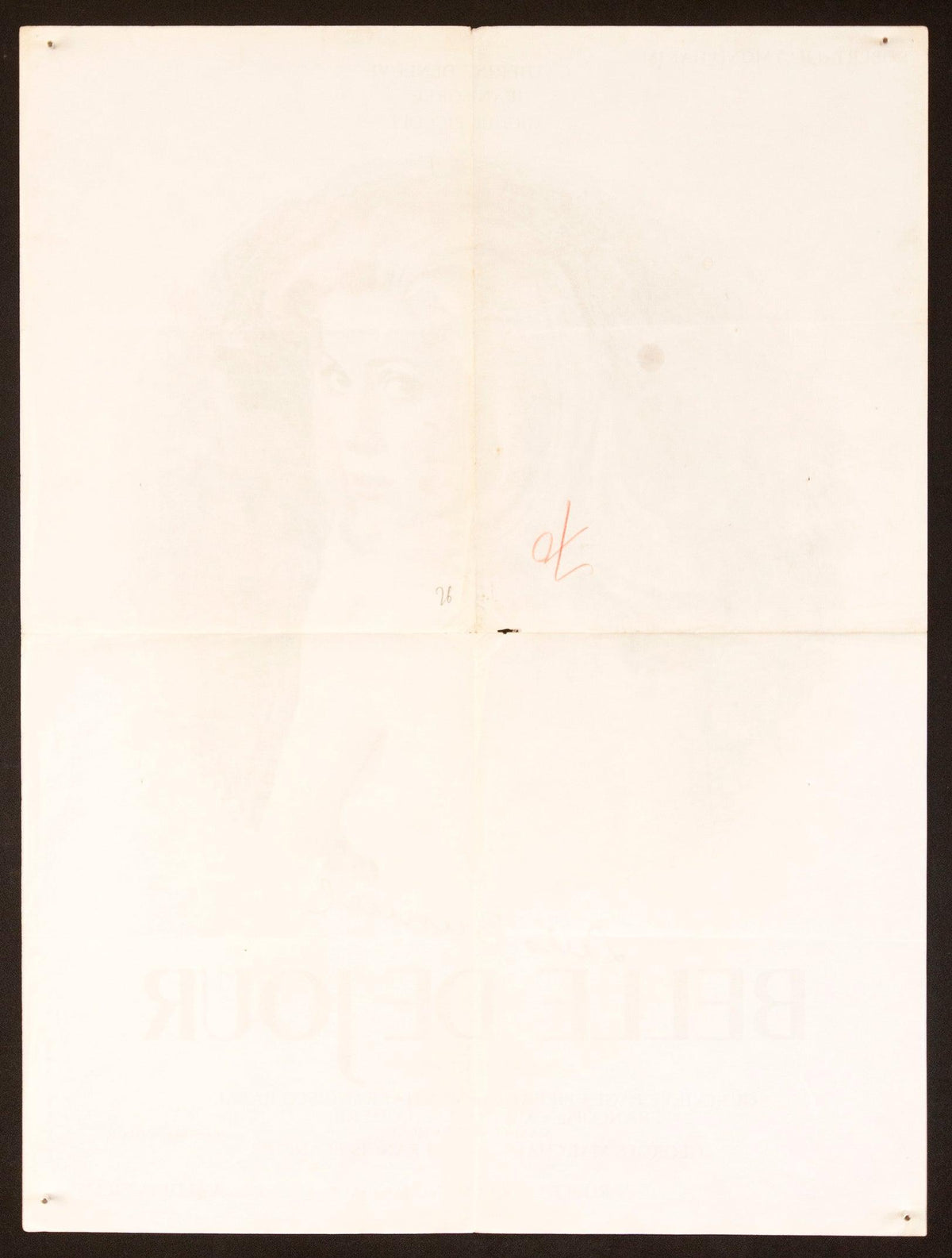 Belle de Jour Original Vintage Movie Poster