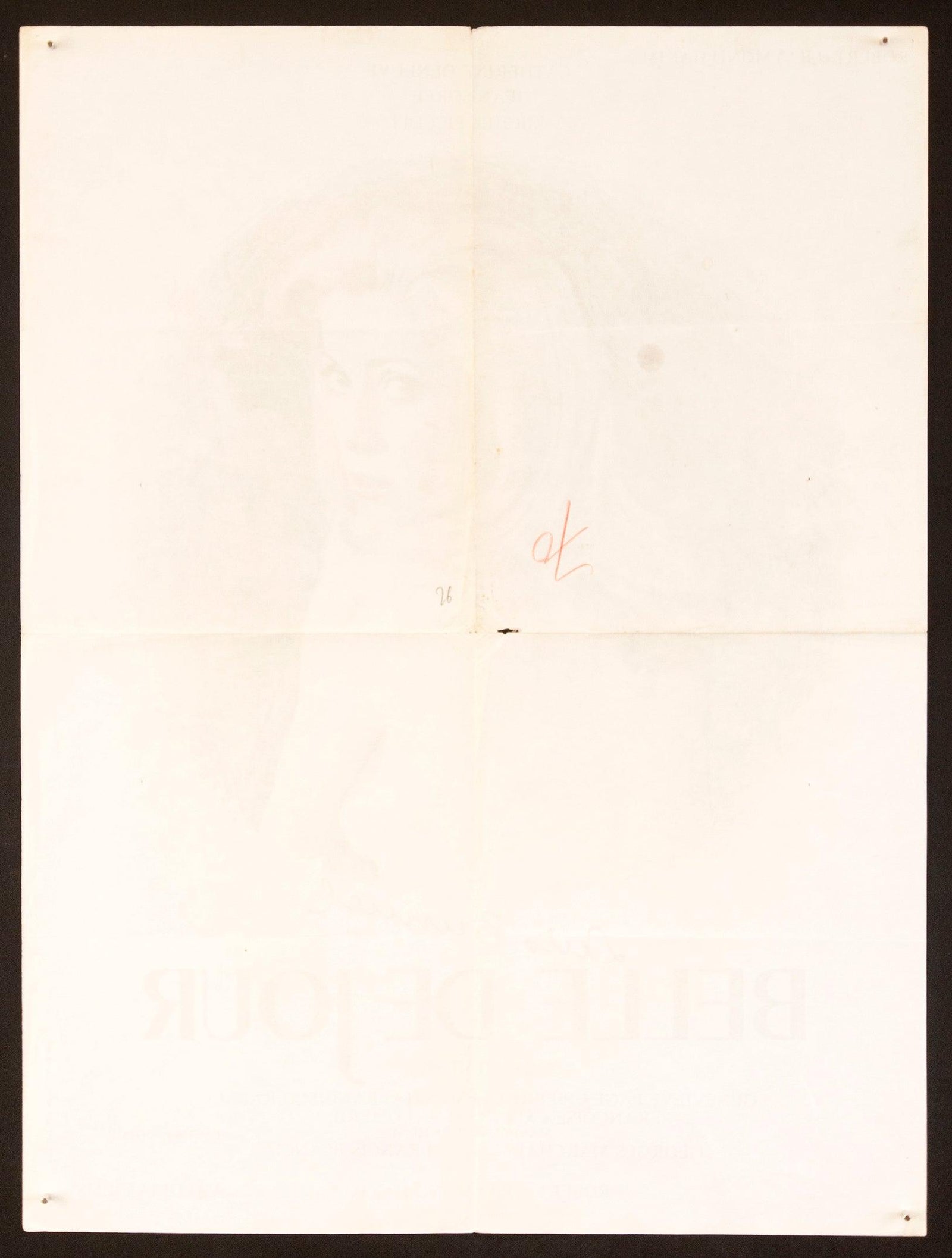 Belle de Jour Original Vintage Movie Poster