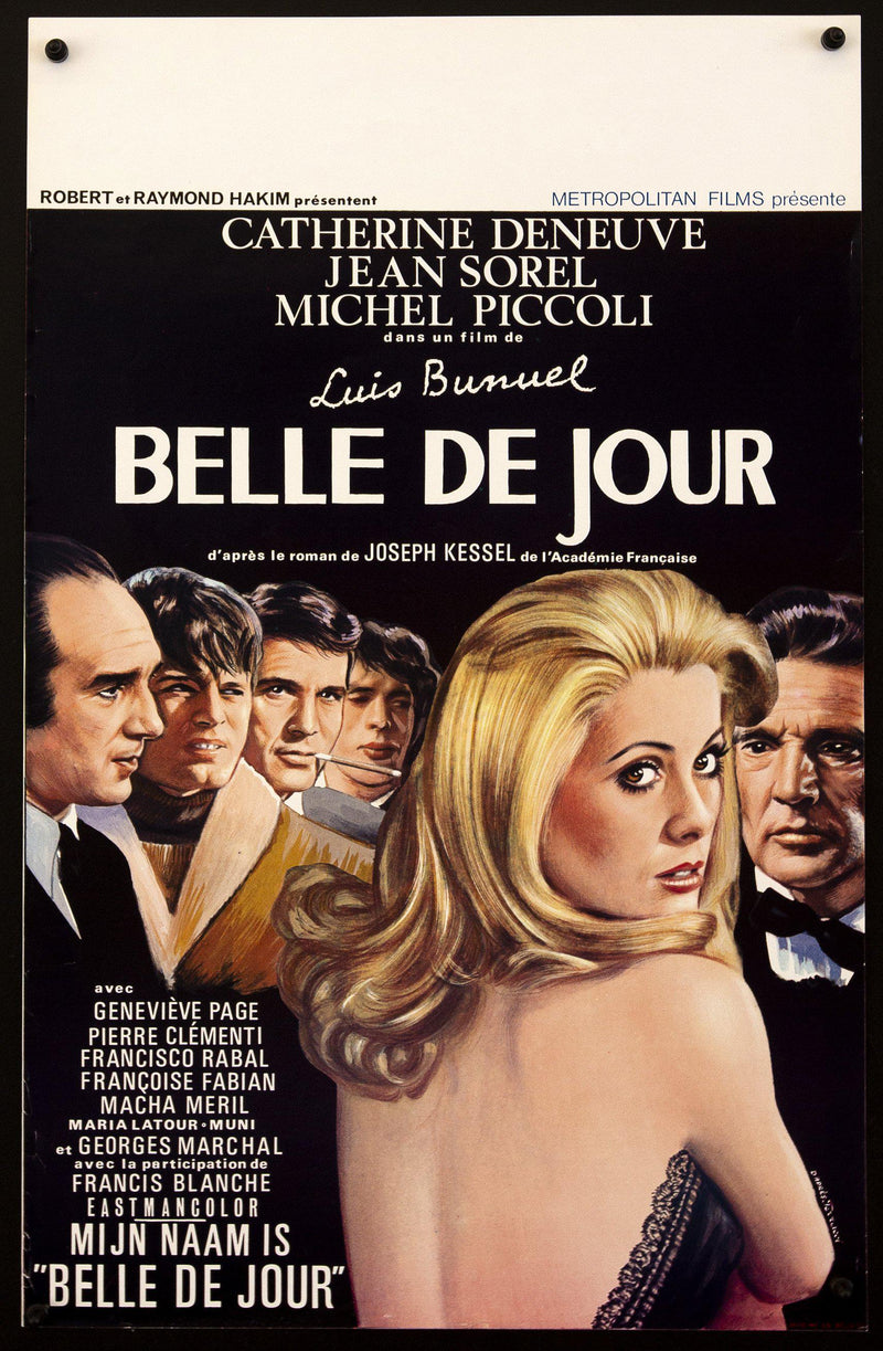 Belle de Jour Belgian (14x22) Original Vintage Movie Poster