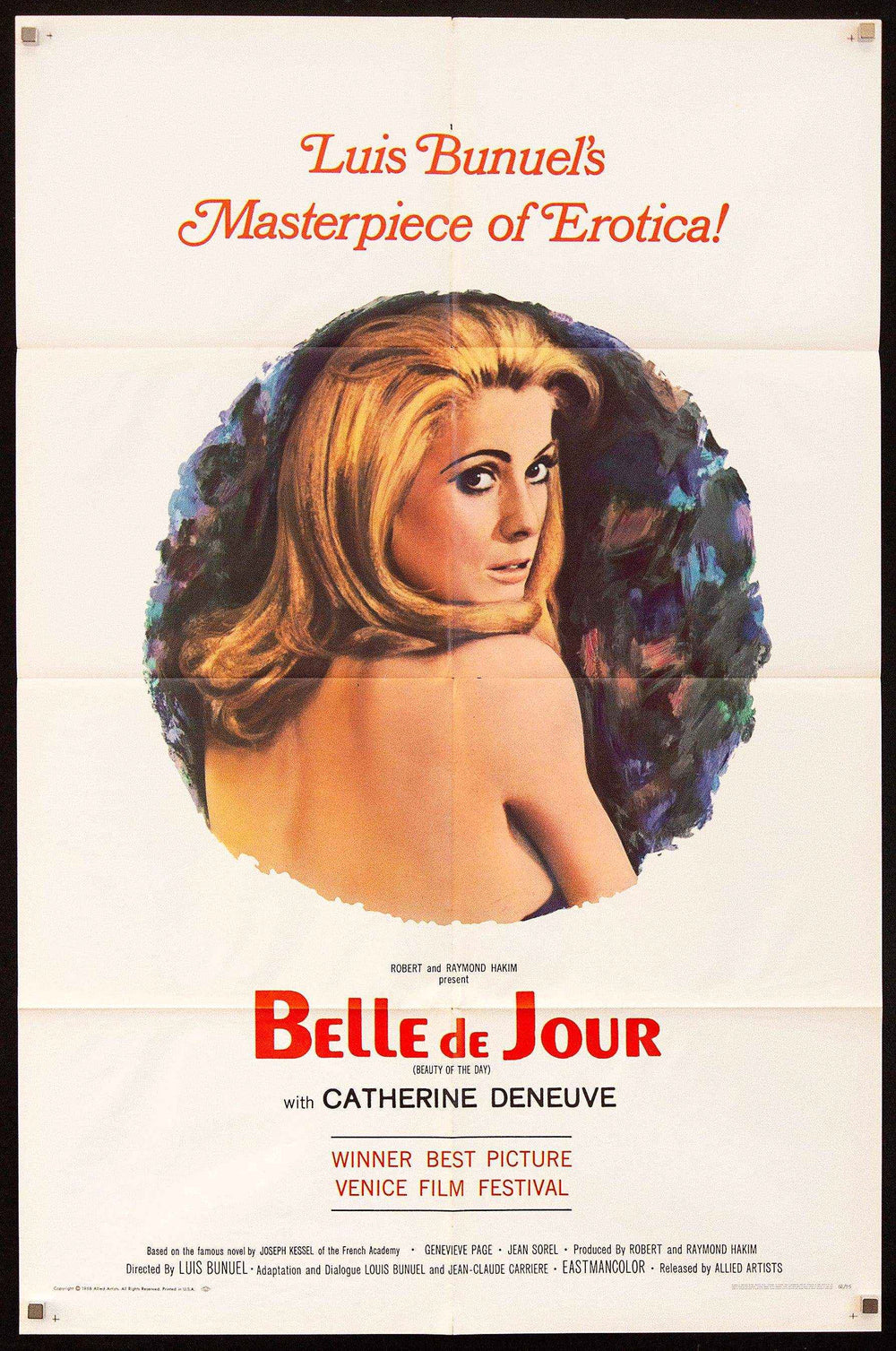 Belle de Jour Original Vintage Movie Poster