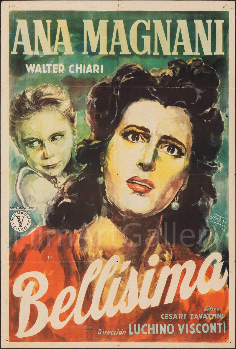 Bellissima 1 Sheet (27x41) Original Vintage Movie Poster
