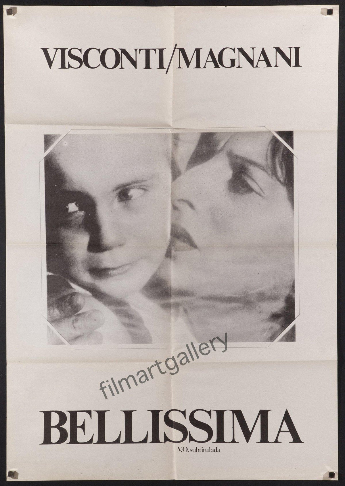 Bellissima Original Vintage Movie Poster