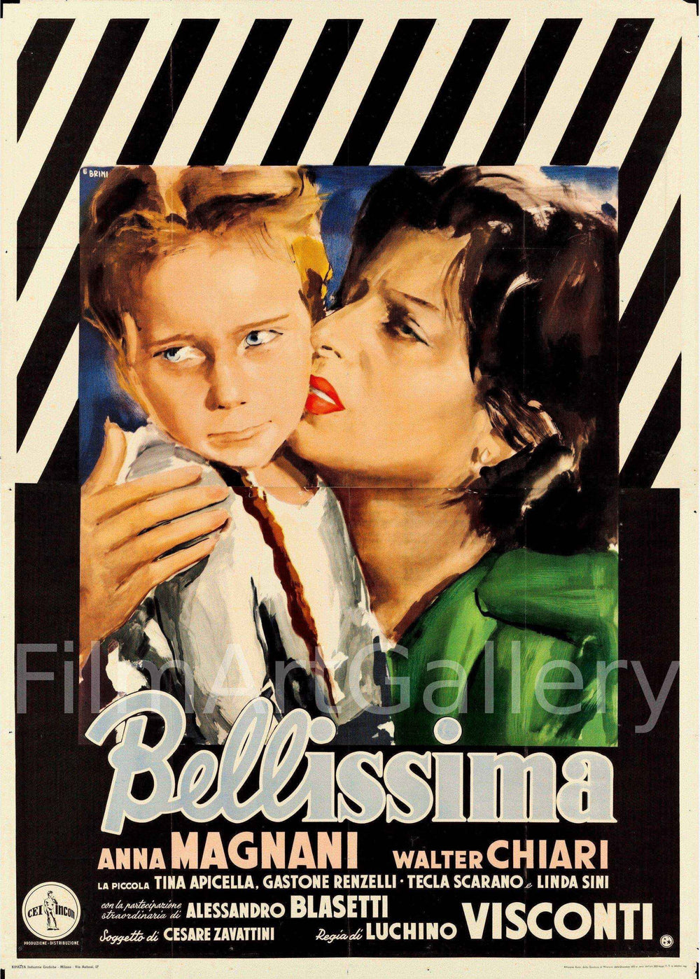 Bellissima Original Vintage Movie Poster