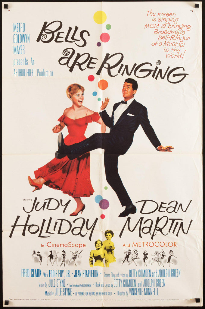 Bells Are Ringing 1 Sheet (27x41) Original Vintage Movie Poster