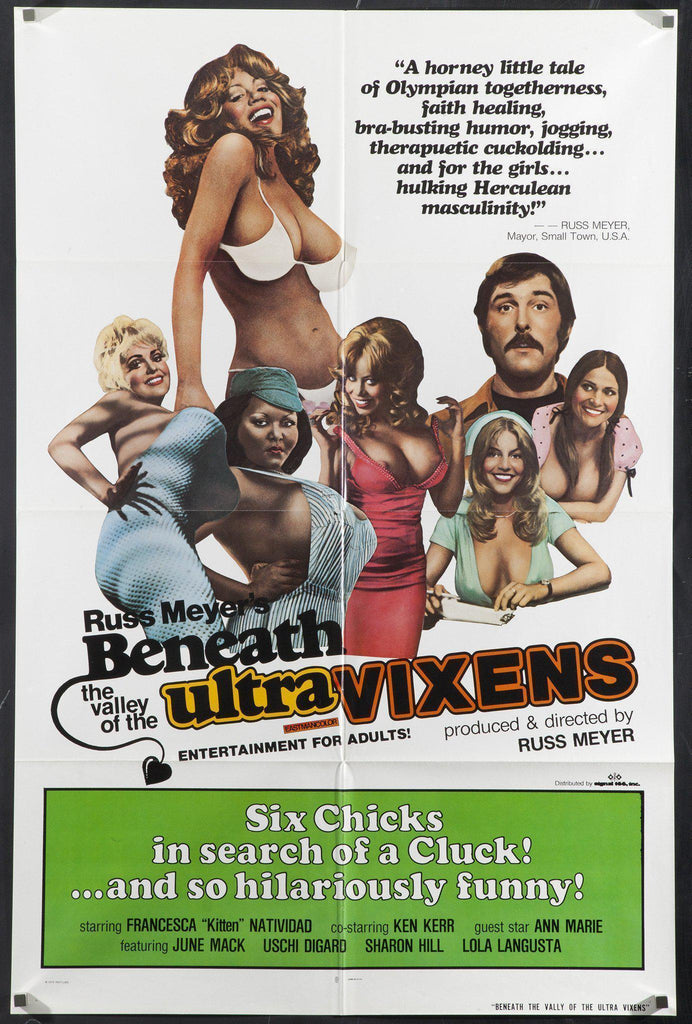 Beneath the Valley of the Ultra Vixens Original Vintage Movie Poster