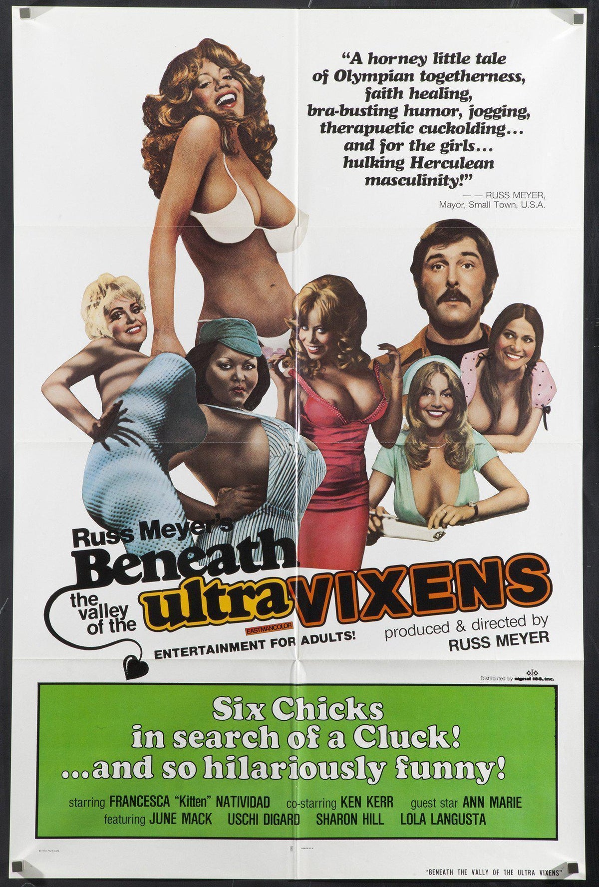 Beneath the Valley of the Ultra Vixens Original Vintage Movie Poster