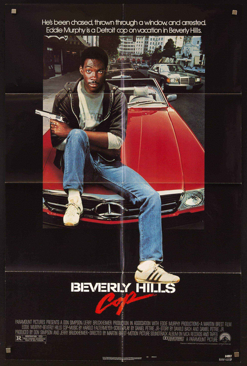 Beverly Hills Cop Original Vintage Movie Poster