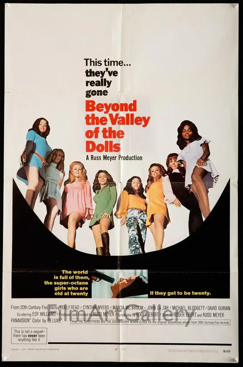 Beyond the Valley of the Dolls Original Vintage Movie Poster