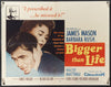 Bigger Than Life Half sheet (22x28) Original Vintage Movie Poster