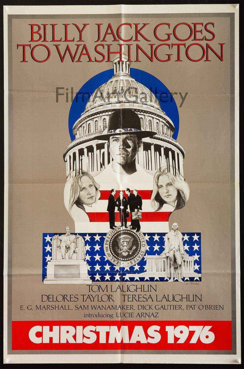 Billy Jack Goes to Washington Original Vintage Movie Poster