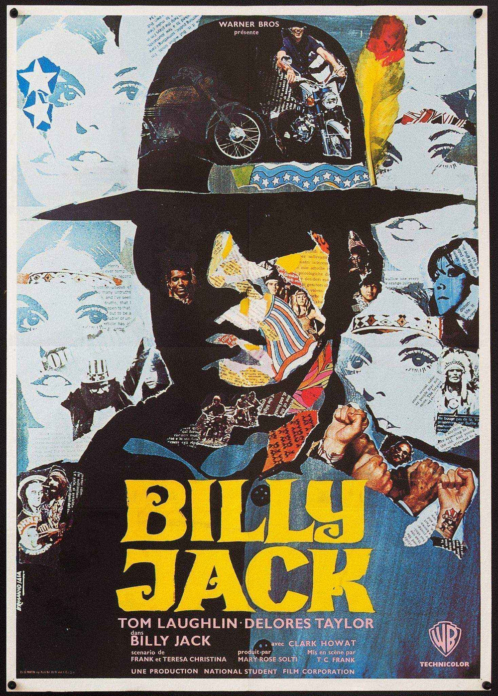 Billy Jack Original Vintage Movie Poster