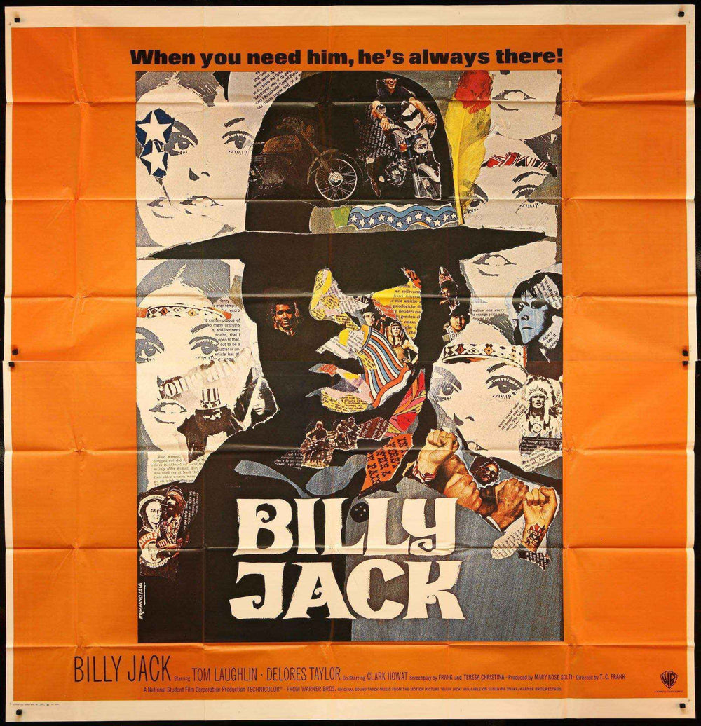 Billy Jack Original Vintage Movie Poster