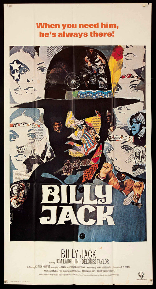 Billy Jack Original Vintage Movie Poster