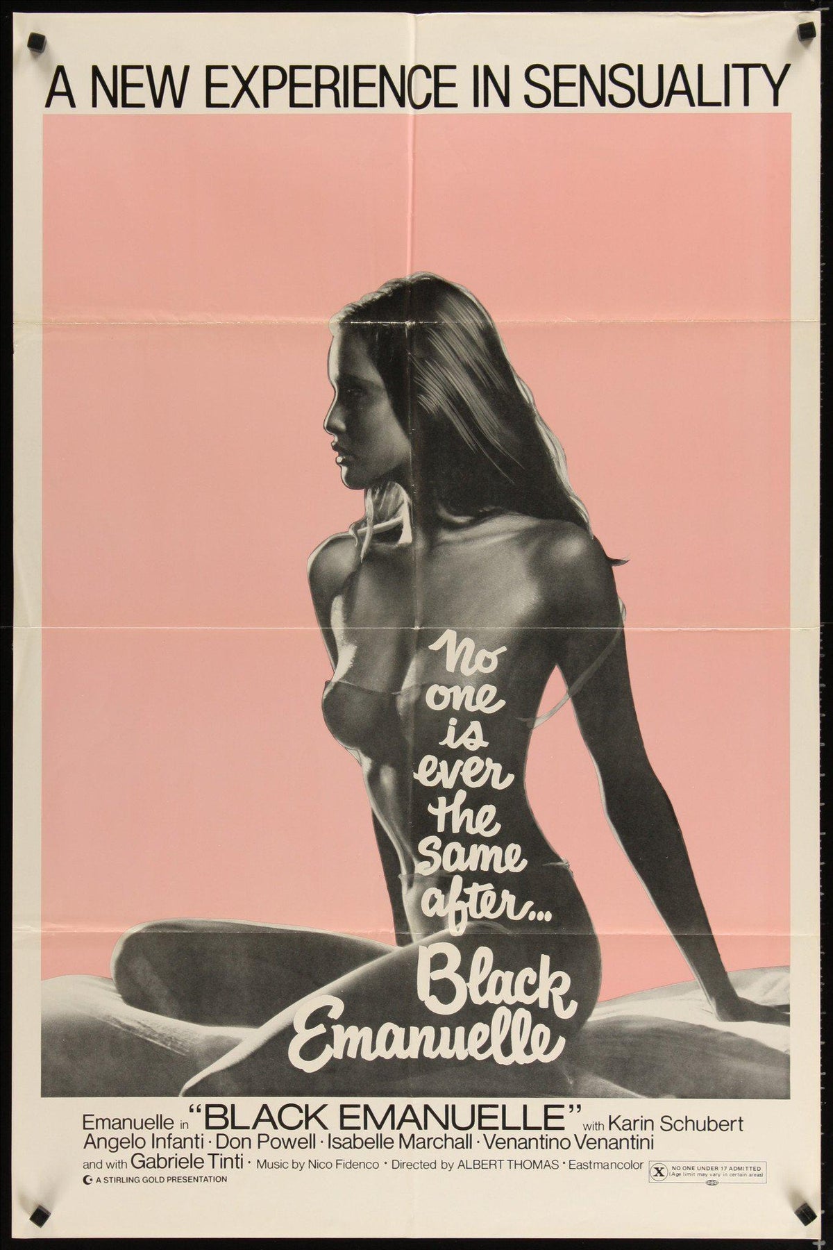 Black Emanuelle Original Vintage Movie Poster