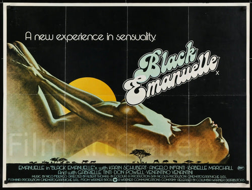 Black Emanuelle Original Vintage Movie Poster