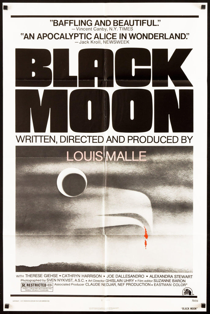 Black Moon Original Vintage Movie Poster