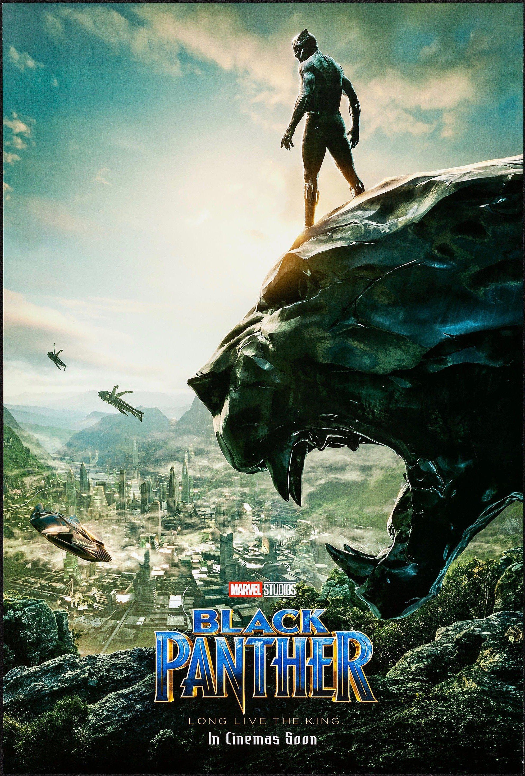 Black Panther Movie Poster 2018 Sheet (27x41)