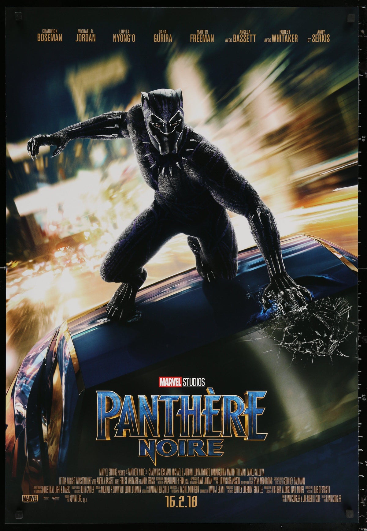 Black Panther Original Vintage Movie Poster