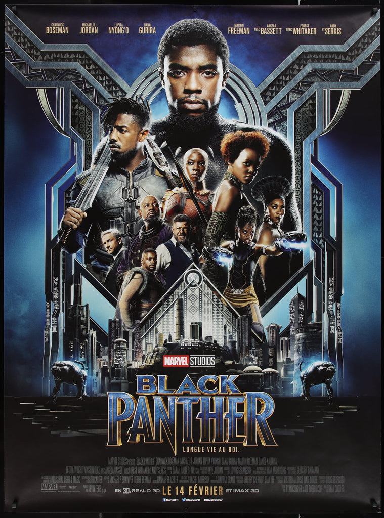 Black Panther Original Vintage Movie Poster
