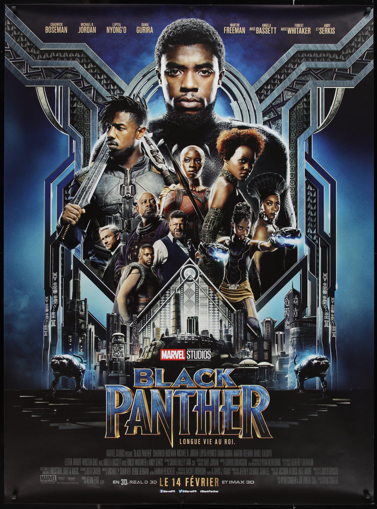 Black Panther Original Vintage Movie Poster
