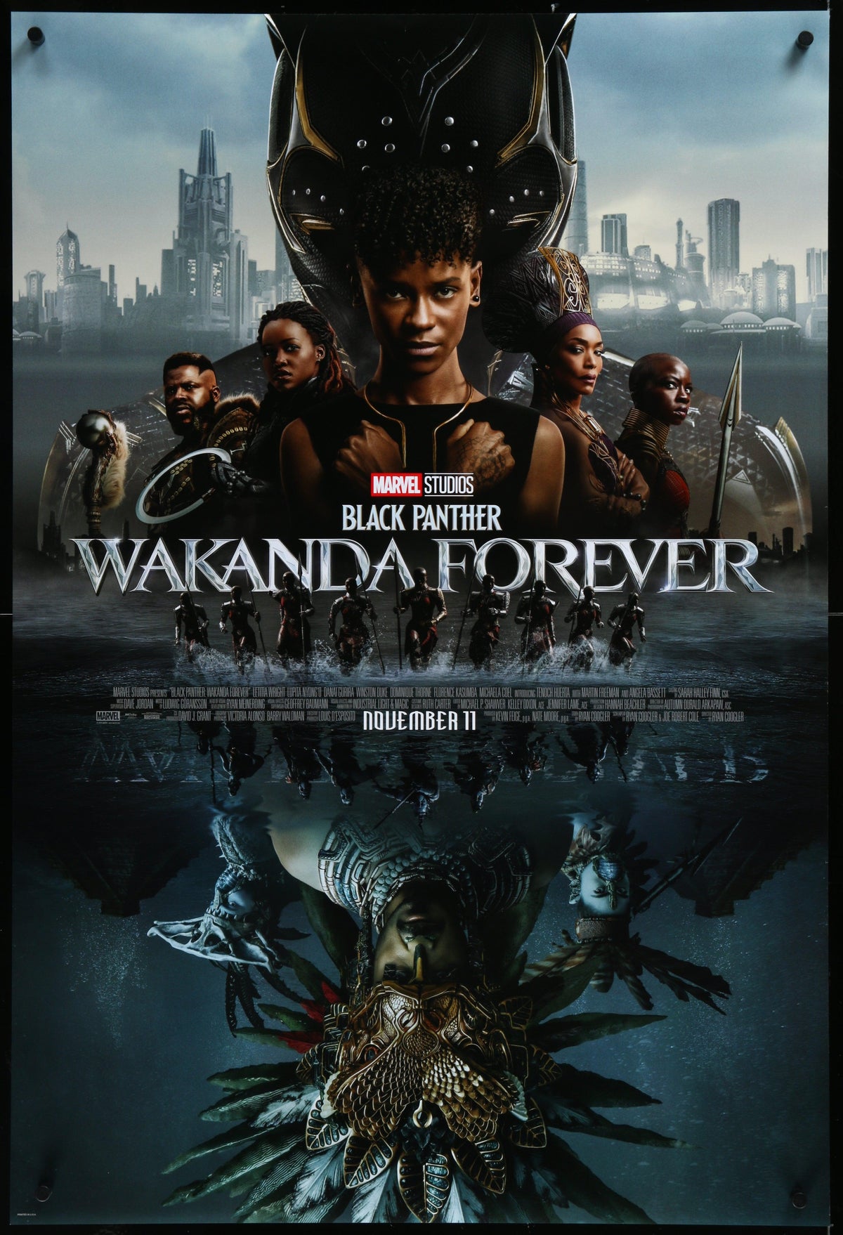 Black Panther: Wakanda Forever Original Vintage Movie Poster