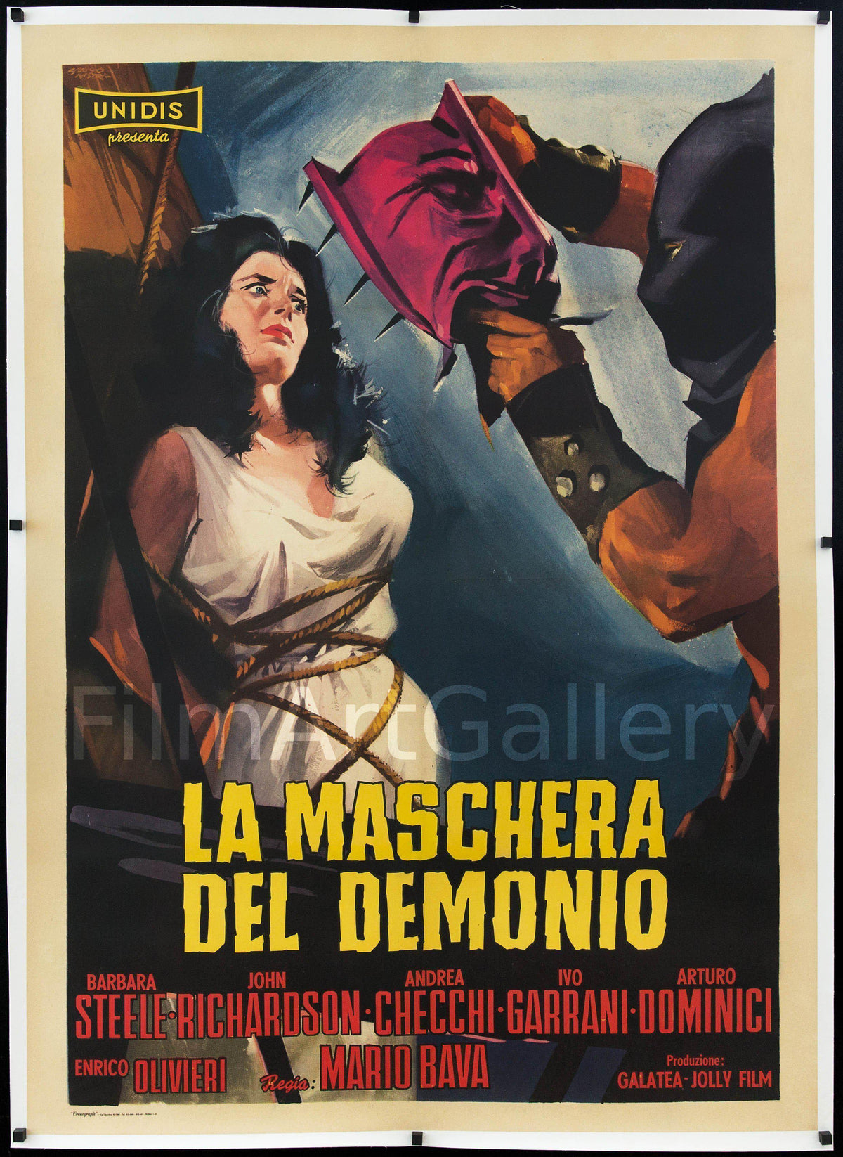 Black Sunday (La Maschera Del Demonio) Original Vintage Movie Poster
