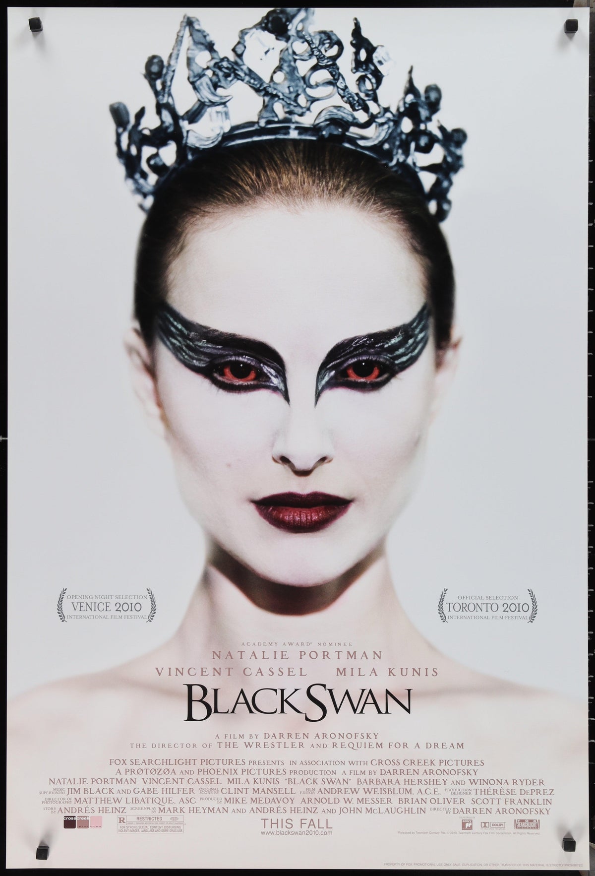 Black Swan Original Vintage Movie Poster