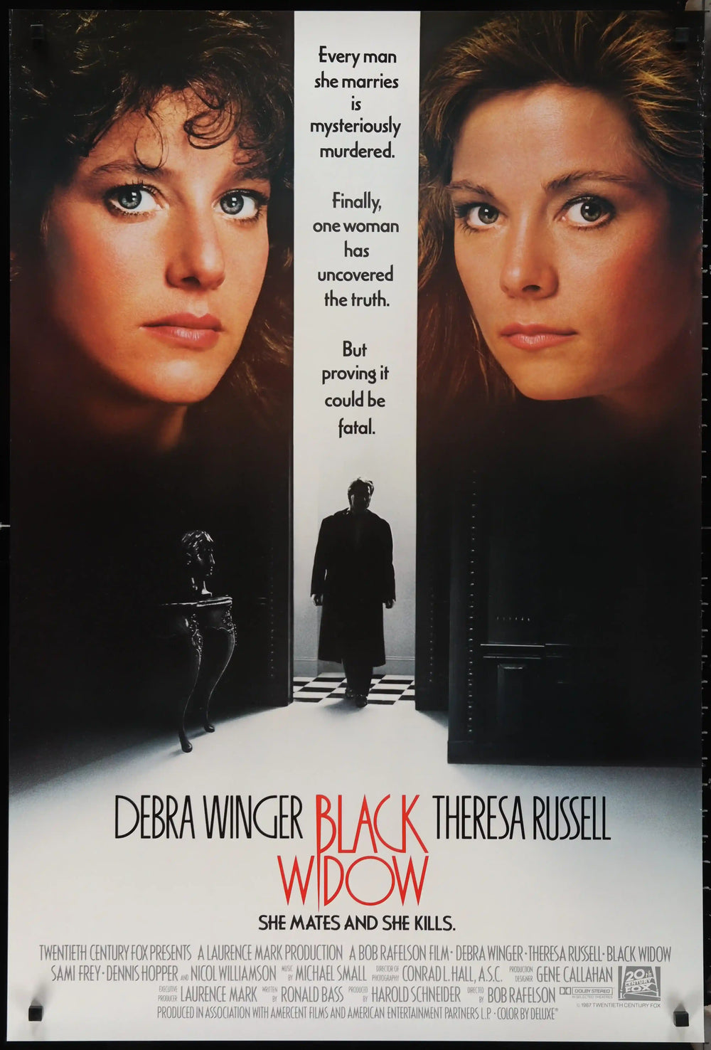 Black Widow Original Vintage Movie Poster