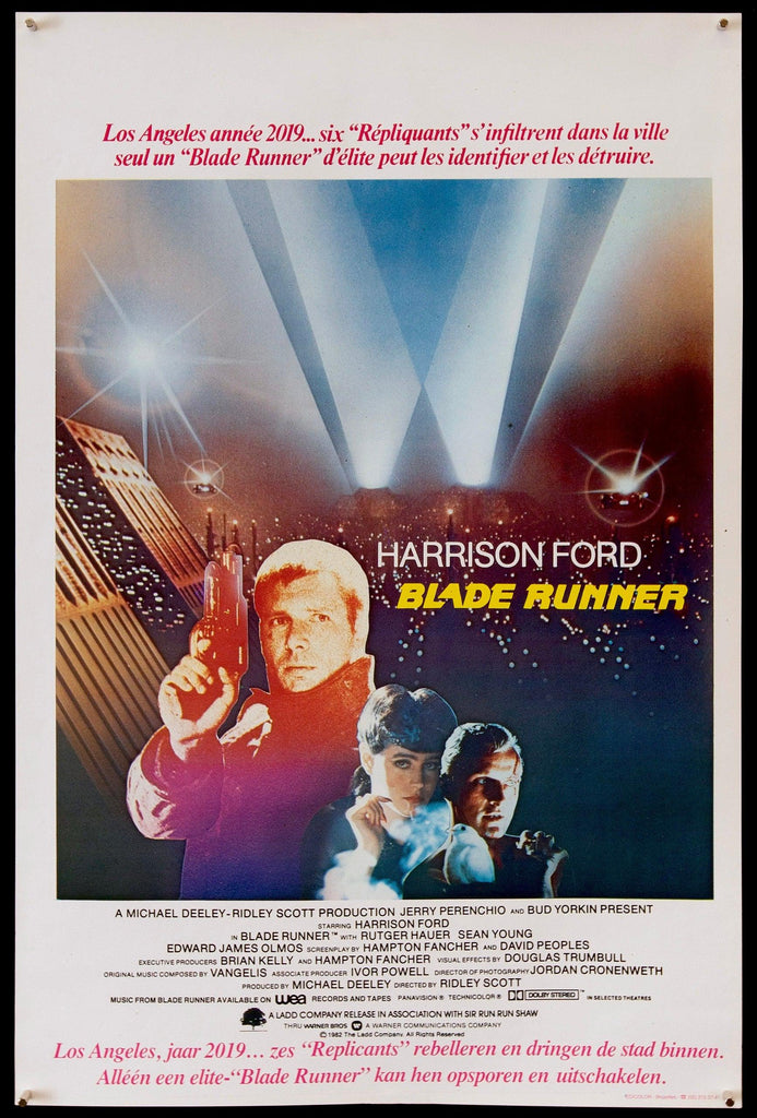 Blade Runner Original Vintage Movie Poster