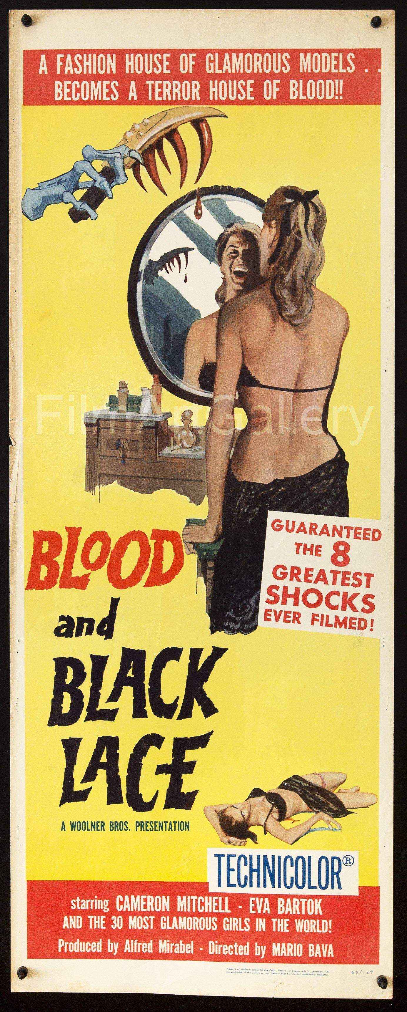 Blood and Black Lace Original Vintage Movie Poster
