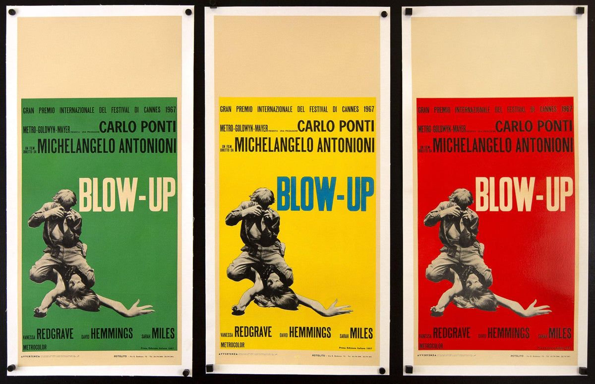 Blow-Up Original Vintage Movie Poster