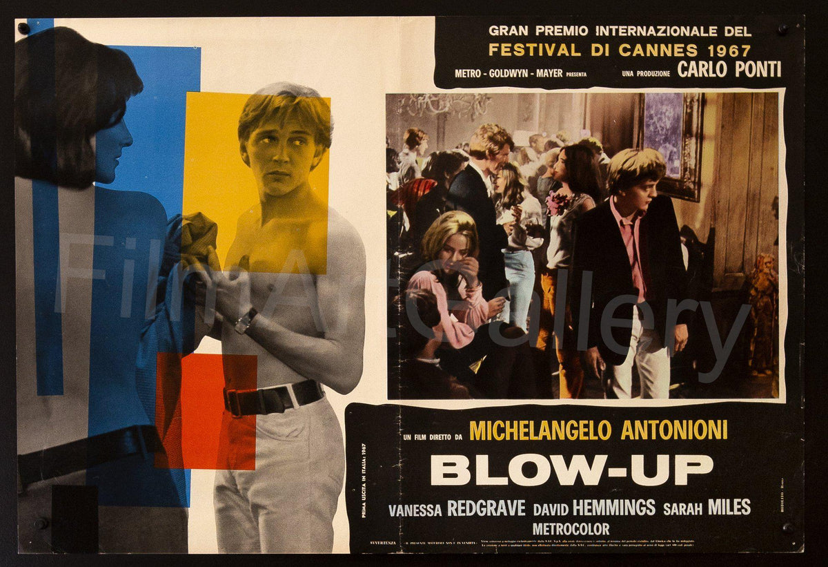 Blow Up Original Vintage Movie Poster
