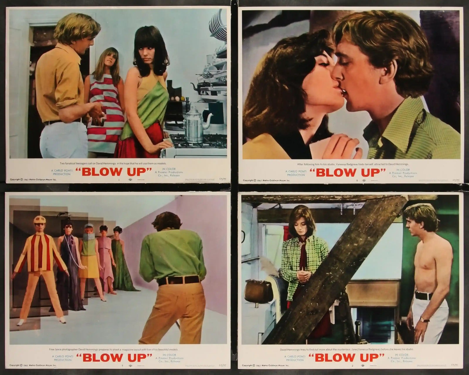 Blow Up Original Vintage Movie Poster