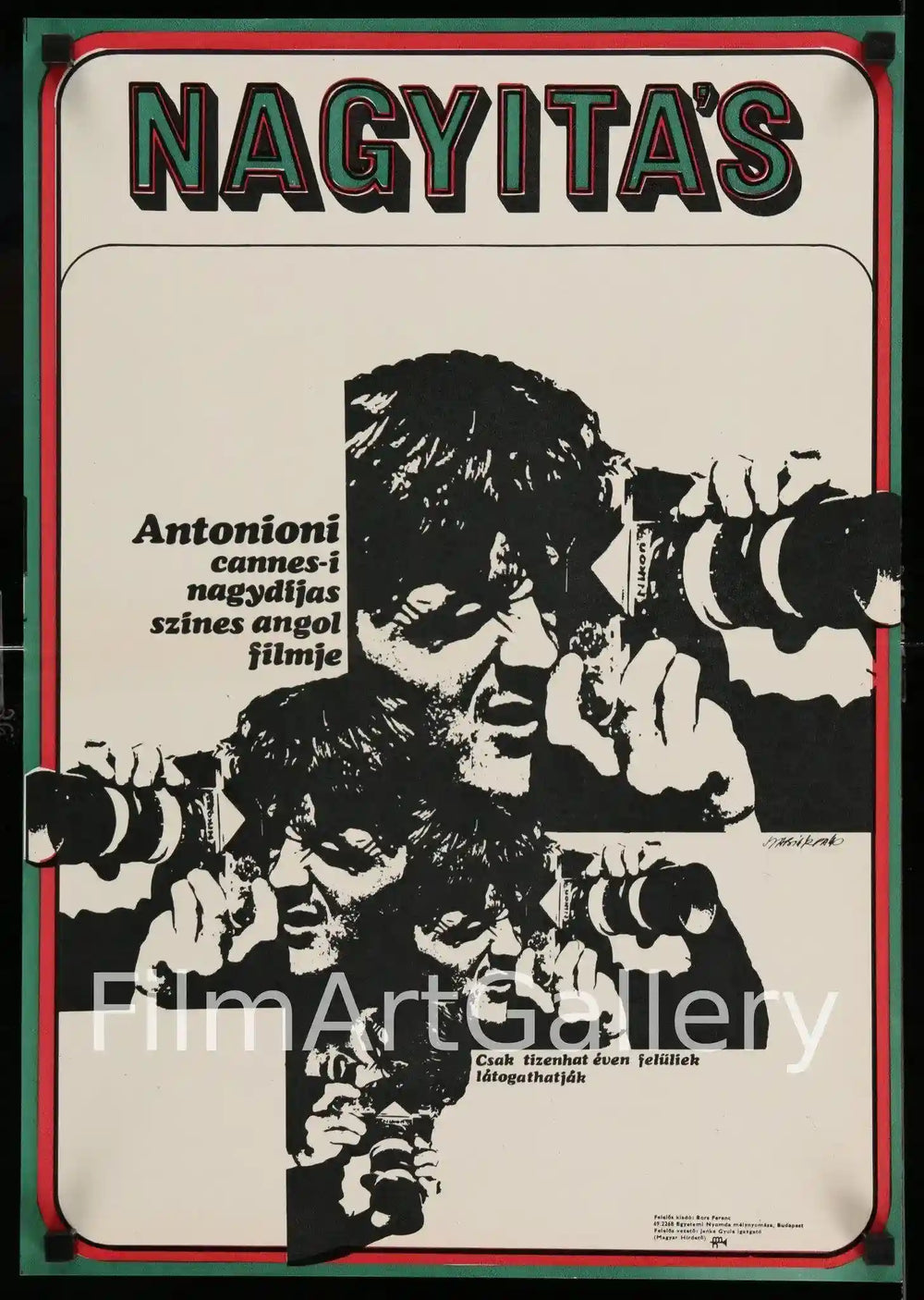 Blow Up Original Vintage Movie Poster
