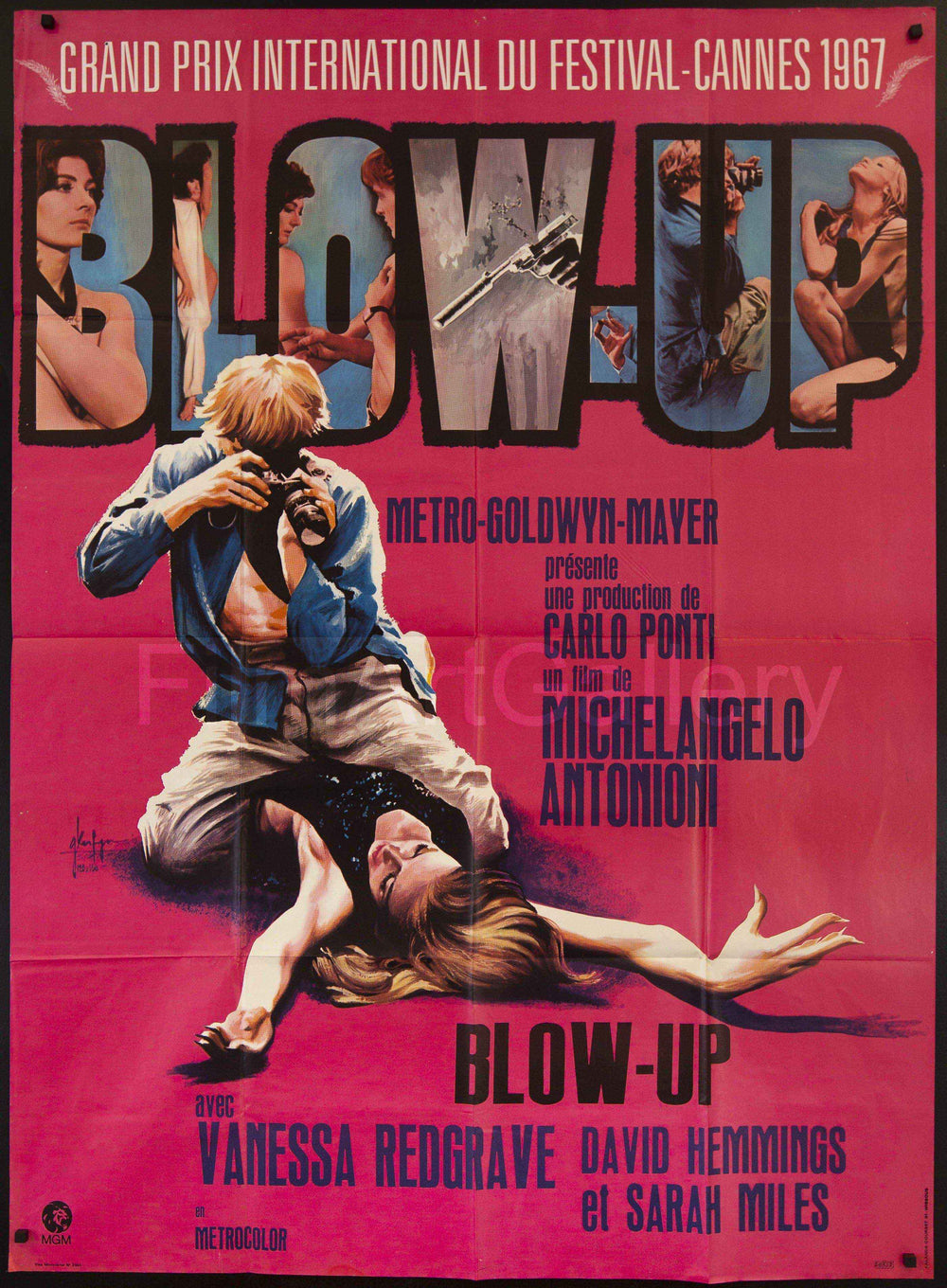 Blow Up Original Vintage Movie Poster