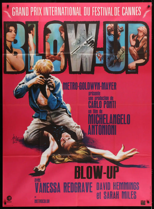 Blow Up Original Vintage Movie Poster