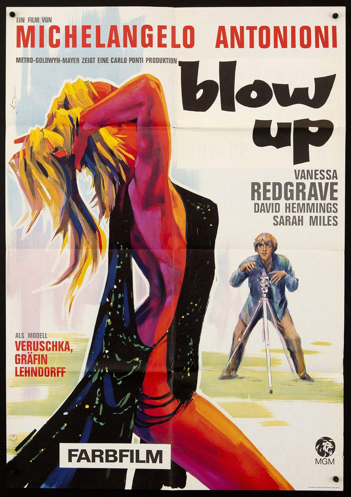 Blow Up Original Vintage Movie Poster
