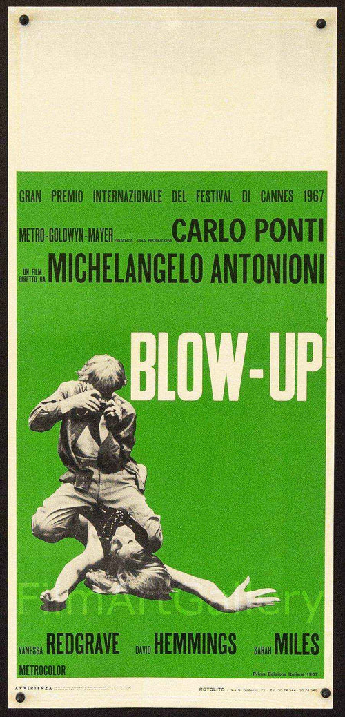 Blow Up Original Vintage Movie Poster