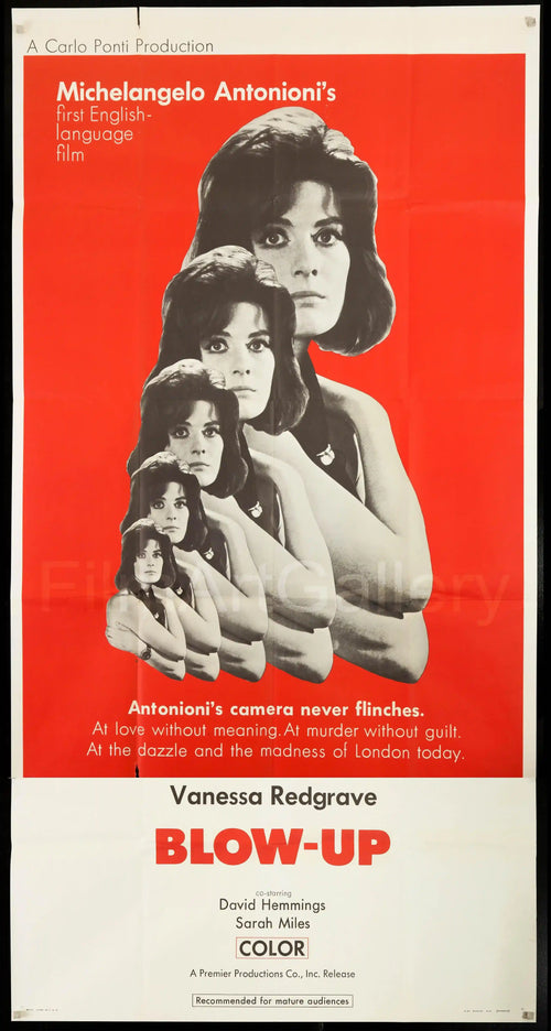 Blow Up Original Vintage Movie Poster