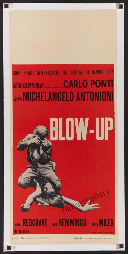 Blow Up Original Vintage Movie Poster