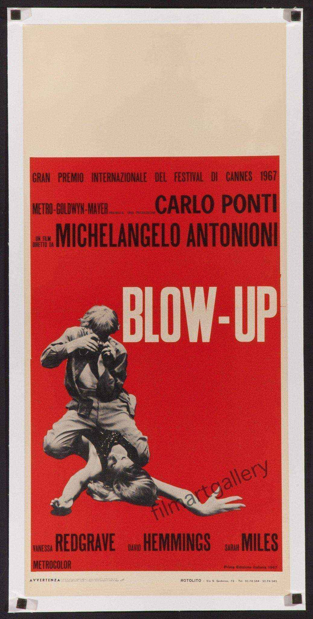 Blow Up Original Vintage Movie Poster