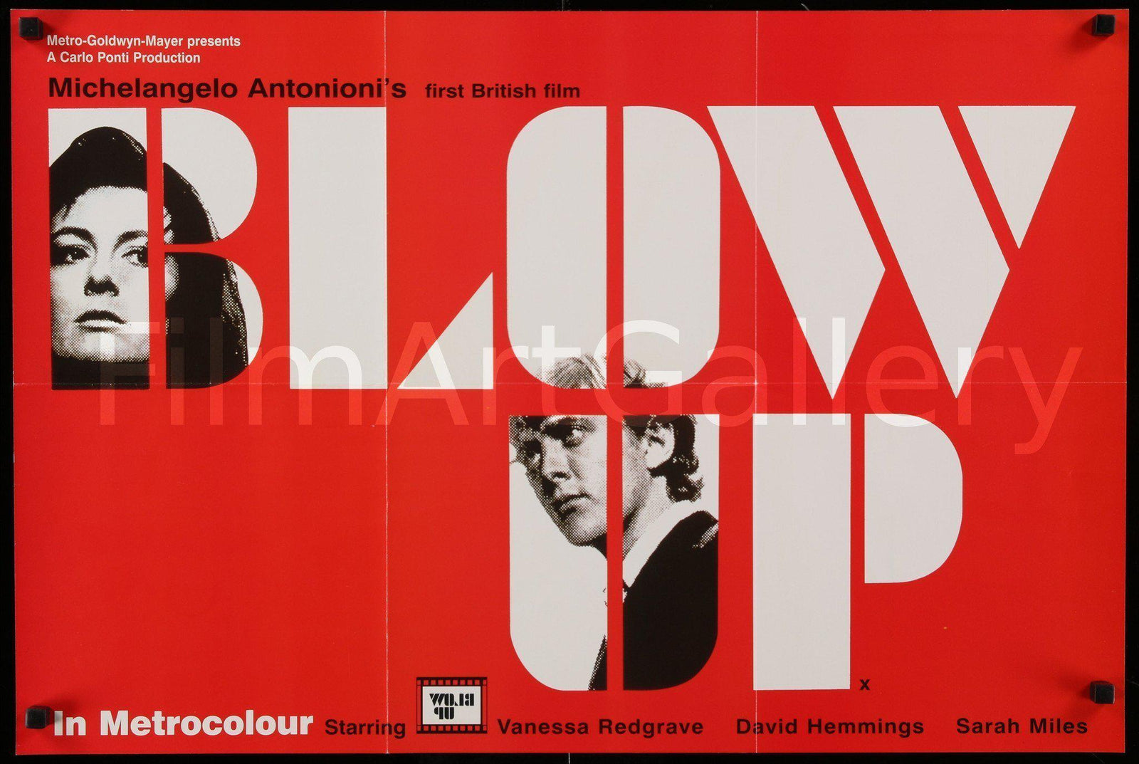 Blow Up Original Vintage Movie Poster