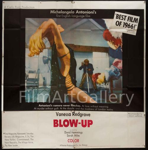 Blow Up Original Vintage Movie Poster