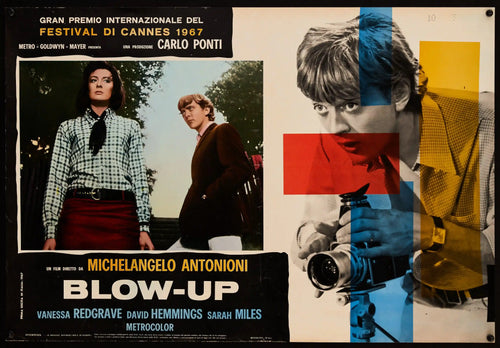 Blow Up Original Vintage Movie Poster